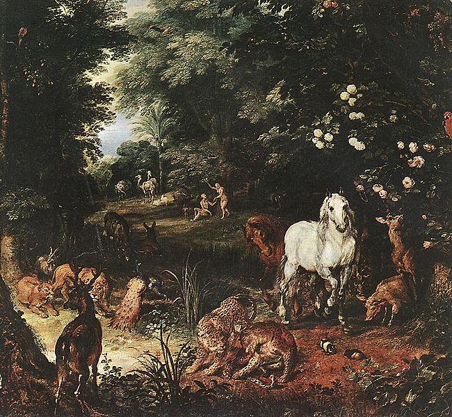 Jan Brueghel The Original Sin Germany oil painting art